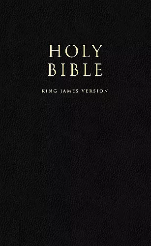 HOLY BIBLE: King James Version (KJV) Popular Gift & Award Black Leatherette Edition cover