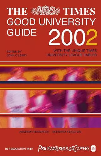 The Times Good University Guide 2002 cover