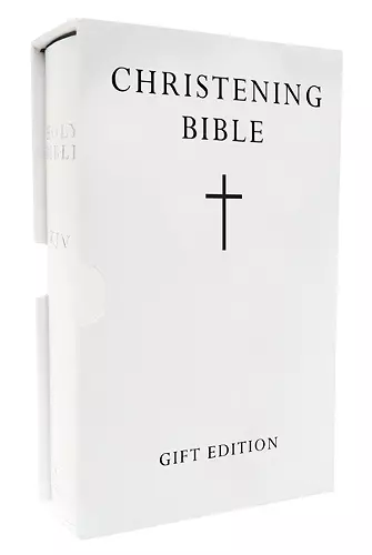 HOLY BIBLE: King James Version (KJV) White Pocket Christening Edition cover