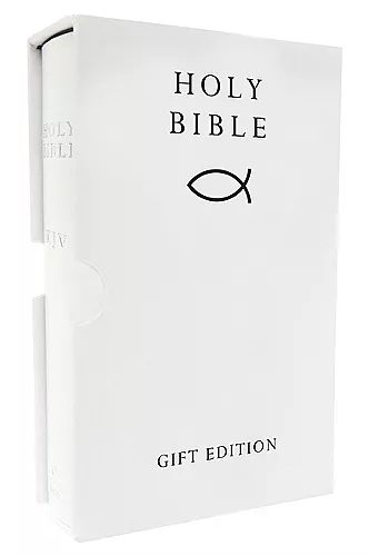HOLY BIBLE: King James Version (KJV) White Pocket Gift Edition cover