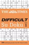 The Times Difficult Su Doku Book 1 cover