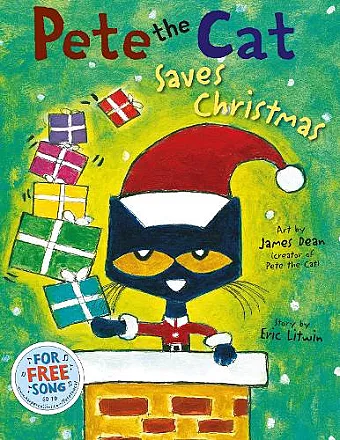 Pete the Cat Saves Christmas cover