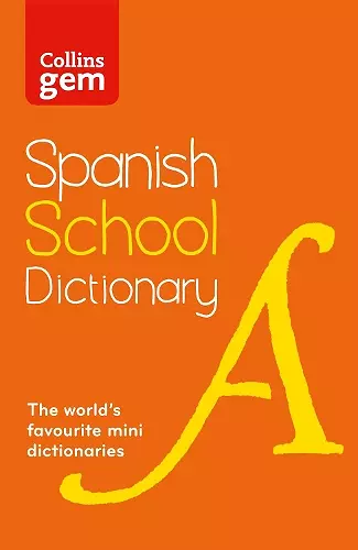 Spanish School Gem Dictionary cover