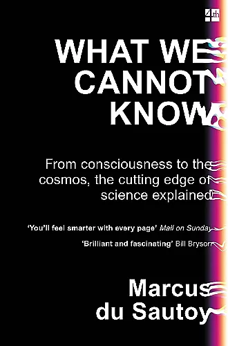 What We Cannot Know cover