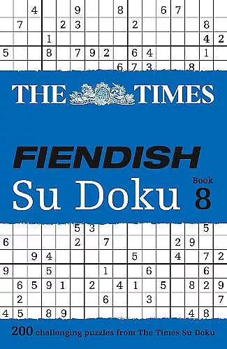 The Times Fiendish Su Doku Book 8 cover