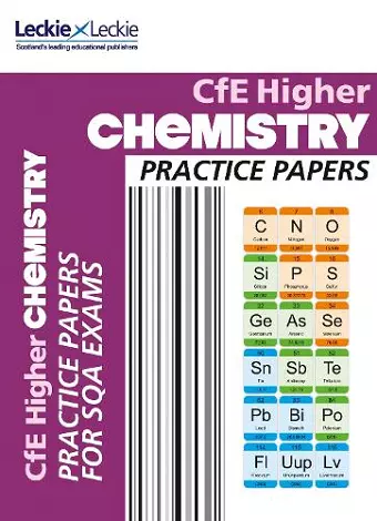 Higher Chemistry Practice Papers cover