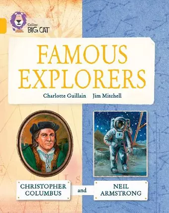 Famous Explorers: Christopher Columbus and Neil Armstrong cover