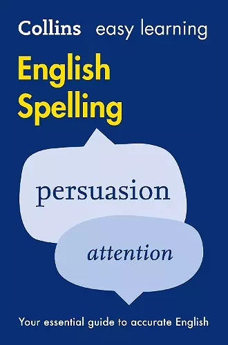 Easy Learning English Spelling cover