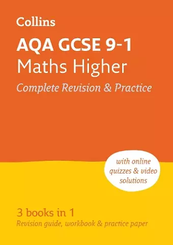 AQA GCSE 9-1 Maths Higher All-in-One Complete Revision and Practice cover