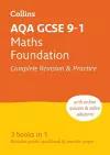 AQA GCSE 9-1 Maths Foundation All-in-One Complete Revision and Practice cover