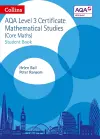 AQA Level 3 Mathematical Studies Student Book cover