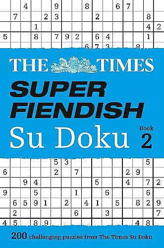 The Times Super Fiendish Su Doku Book 2 cover