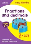 Fractions and Decimals Ages 7-9 cover