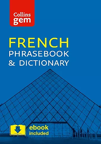 Collins French Phrasebook and Dictionary Gem Edition cover