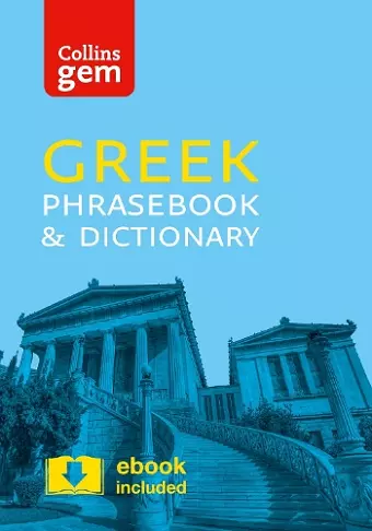 Collins Greek Phrasebook and Dictionary Gem Edition cover