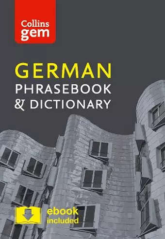 Collins German Phrasebook and Dictionary Gem Edition cover