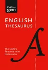 English Gem Thesaurus cover
