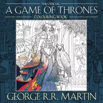 The Official A Game of Thrones Colouring Book cover