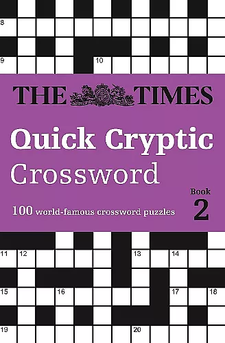 The Times Quick Cryptic Crossword Book 2 cover