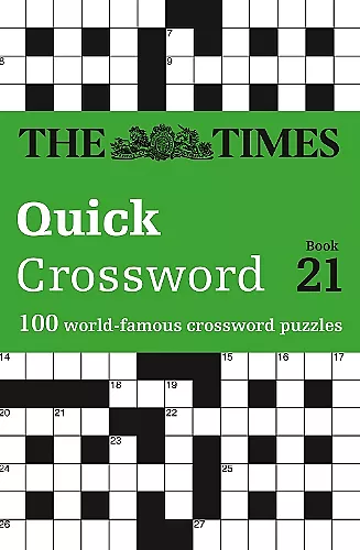 The Times Quick Crossword Book 21 cover