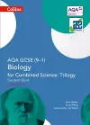 AQA GCSE Biology for Combined Science: Trilogy 9-1 Student Book cover