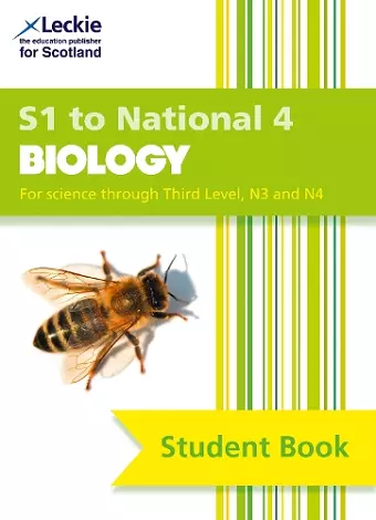 S1 to National 4 Biology cover