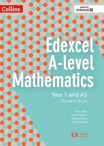 Edexcel A Level Mathematics Student Book Year 1 and AS cover