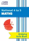 National 4 to 5 Maths Bridging Skills Book cover