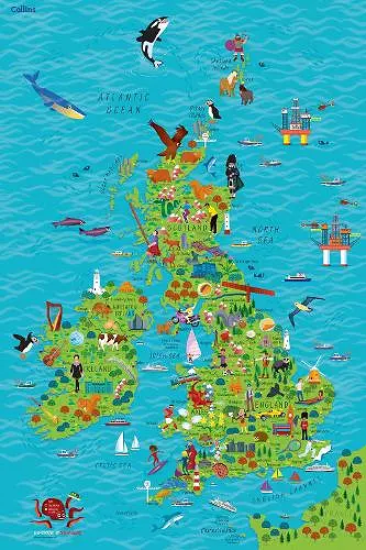 Children’s Wall Map of the United Kingdom and Ireland cover