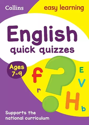 English Quick Quizzes Ages 7-9 cover