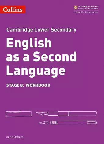 Lower Secondary English as a Second Language Workbook: Stage 8 cover