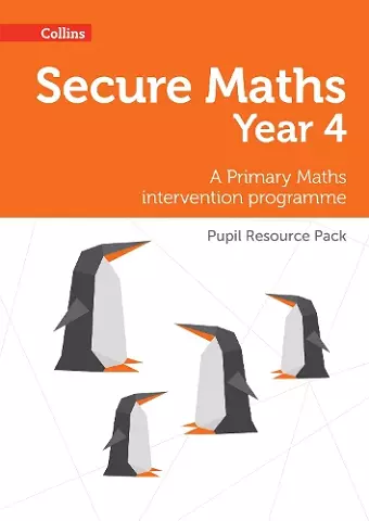 Secure Year 4 Maths Pupil Resource Pack cover