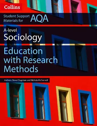 AQA AS and A Level Sociology Education with Research Methods cover