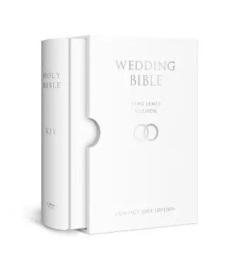 HOLY BIBLE: King James Version (KJV) White Compact Wedding Edition cover