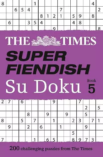 The Times Super Fiendish Su Doku Book 5 cover