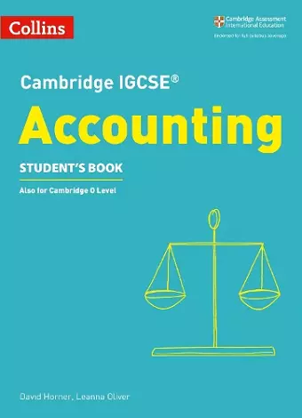 Cambridge IGCSE™ Accounting Student's Book cover