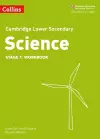 Lower Secondary Science Workbook: Stage 7 cover