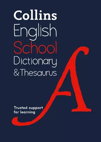 School Dictionary and Thesaurus cover