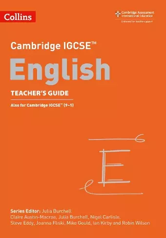 Cambridge IGCSE™ English Teacher’s Guide cover