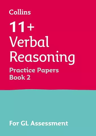 11+ Verbal Reasoning Practice Papers Book 2 cover