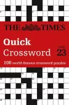 The Times Quick Crossword Book 23 cover