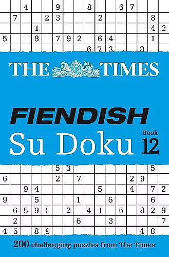 The Times Fiendish Su Doku Book 12 cover