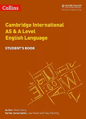 Cambridge International AS & A Level English Language Student's Book cover