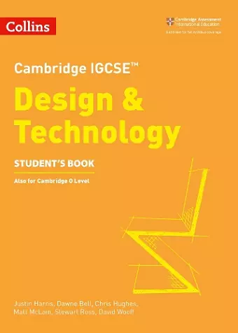 Cambridge IGCSE™ Design & Technology Student’s Book cover