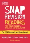 National 5/Higher English Revision: Reading for Understanding, Analysis and Evaluation cover