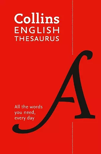 Paperback English Thesaurus Essential cover