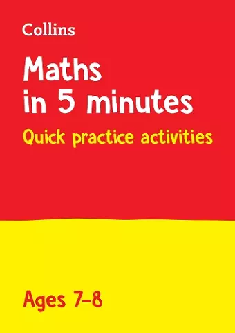 Maths in 5 Minutes a Day Age 7-8 cover