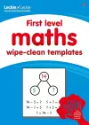 First Level Wipe-Clean Maths Templates for CfE Primary Maths cover