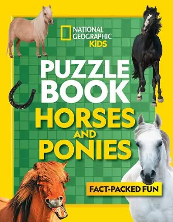 Puzzle Book Horses and Ponies cover