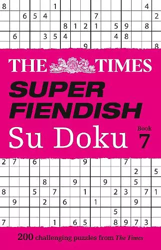 The Times Super Fiendish Su Doku Book 7 cover